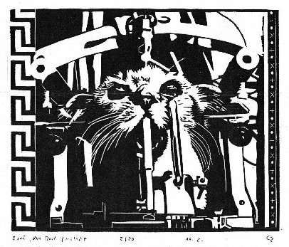 René das Rad quietscht